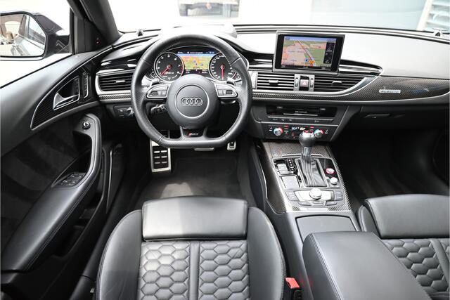 Audi RS6 Avant 4.0 TFSI QUATTRO PERFORMANCE 605 PK / PANO / KERAMISCH / B&O 3D / 360 CAMERA / HUD / SOFTCLOSE / NIMBUSGRIJS