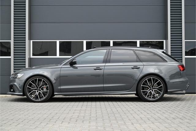 Audi RS6 Avant 4.0 TFSI QUATTRO PERFORMANCE 605 PK / PANO / KERAMISCH / B&O 3D / 360 CAMERA / HUD / SOFTCLOSE / NIMBUSGRIJS