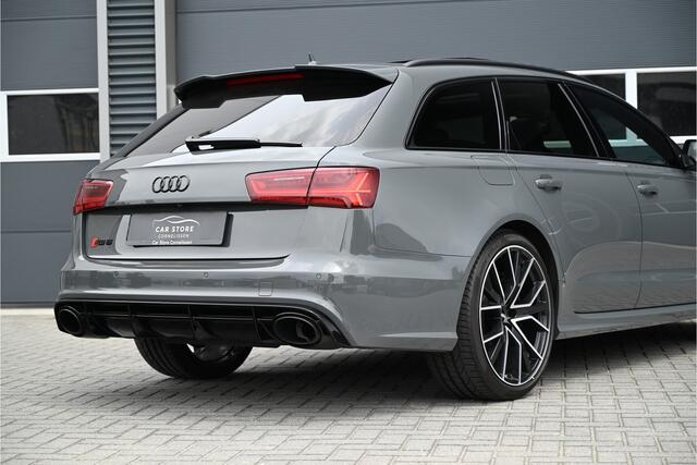Audi RS6 Avant 4.0 TFSI QUATTRO PERFORMANCE 605 PK / PANO / KERAMISCH / B&O 3D / 360 CAMERA / HUD / SOFTCLOSE / NIMBUSGRIJS