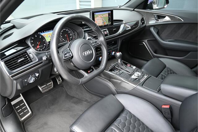 Audi RS6 Avant 4.0 TFSI QUATTRO PERFORMANCE 605 PK / PANO / KERAMISCH / B&O 3D / 360 CAMERA / HUD / SOFTCLOSE / NIMBUSGRIJS