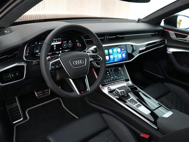 Audi RS6 Avant Performance TFSI 630pk quattro |BTW-auto|B&O Advance|keramisch|dynamic plus|pano|360 camera|memory|Apple Carplay|blind spot|elek. trekhaak|stoelverwarming & verkoeling|