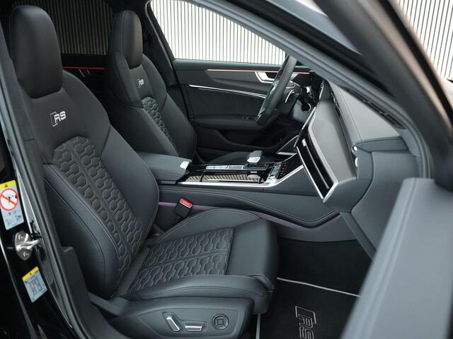 Audi RS6 Avant Performance TFSI 630pk quattro |BTW-auto|B&O Advance|keramisch|dynamic plus|pano|360 camera|memory|Apple Carplay|blind spot|elek. trekhaak|stoelverwarming & verkoeling|