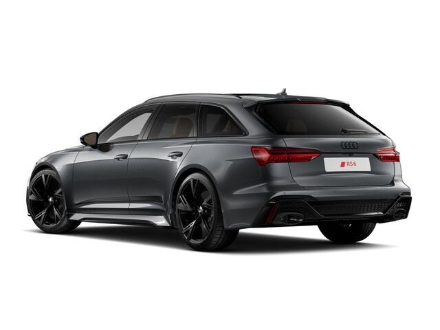 Audi RS6 Avant 4.0 TFSI quattro 600pk | Komt begin oktober binnen | Panoramadak | Keramische remmen | Head up Display | B&O | Servo sluiting | Vierwiel besturing |