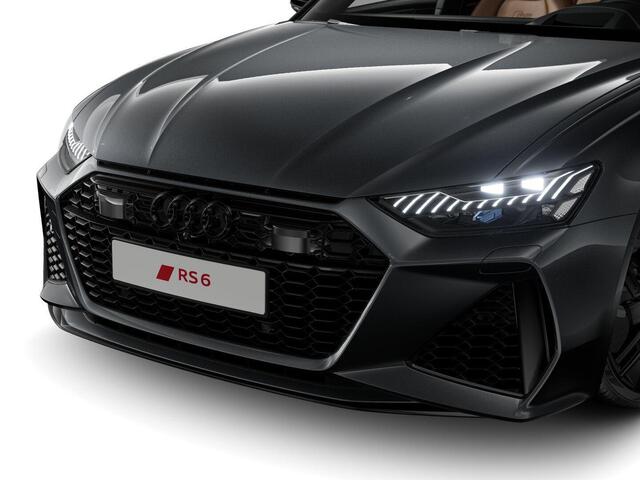 Audi RS6 Avant 4.0 TFSI quattro 600pk | Komt begin oktober binnen | Panoramadak | Keramische remmen | Head up Display | B&O | Servo sluiting | Vierwiel besturing |