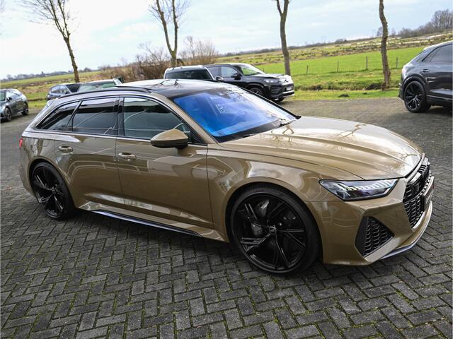 Audi RS6 Avant 4.0TFSI 600pk Quattro Pano 360 4W-Best HUD 360 Softclose 22-Inch Laser-LED VOL!