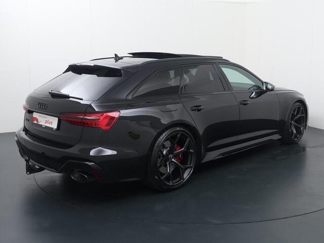 Audi RS6 Avant 4.0 TFSI Quattro performance | 630 PK | Trekhaak wegklapbaar | Adaptive Cruise Control | Bang & Olufsen Advanced 3D | Panoramadak | HD Matrix LED Laserlicht | 360 graden camera | Nachtzicht | RS sportuitlaat | Topsnelheid 280 km/h | 22" LM velgen | Vierwielsturing | Head-up Display | Stoelventilatie | Stoelverwarming V + A |