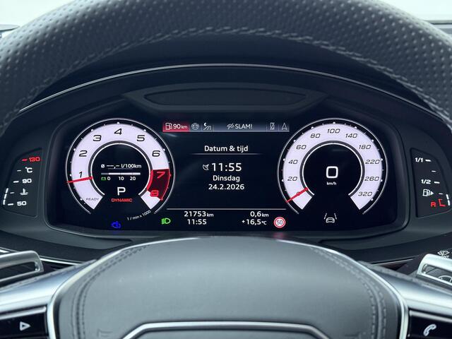 Audi RS6 Avant 4.0 TFSI Quattro performance | 630 PK | Trekhaak wegklapbaar | Adaptive Cruise Control | Bang & Olufsen Advanced 3D | Panoramadak | HD Matrix LED Laserlicht | 360 graden camera | Nachtzicht | RS sportuitlaat | Topsnelheid 280 km/h | 22" LM velgen | Vierwielsturing | Head-up Display | Stoelventilatie | Stoelverwarming V + A |