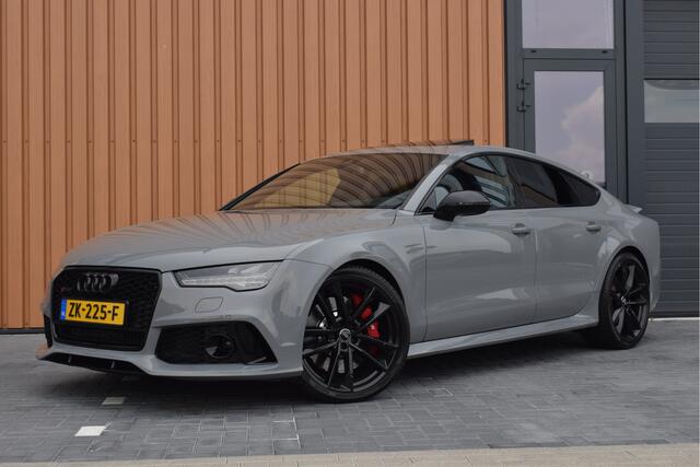 Audi RS7 4.0 V8 TFSI 605pk Quattro Performance | Akrapovic | Schuifdak | B&O | HUD | Carbon