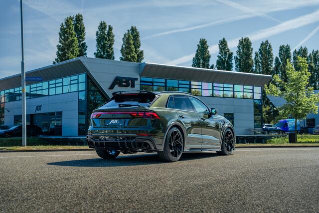Audi RSQ8 ABT RSQ8 Legacy Edition 1/125 760pk/ 980Nm Mat carbon optiek | B&O Advanced | Designo Olive Grün (Audi Exclusive) | RS design pakket grijs plus | Keramische remmen | HD Matrix laser LED | Advanced onderstel Head-up | Carbon interieur | Servosluiting | Alc