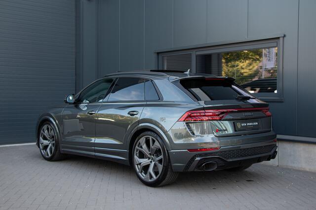 Audi RSQ8 4.0 TFSI 600PK | ACC | Keramische | BTW | B&O+ | 360 Cam | Carbon | Lane & Side Assist | Pano | 23" | Black Pack | Massage + Ventilatie | RS Dynamic + | Ventilatie | Apple & Android Carplay | Achterasbesturing | Softclose | Alcantara Hemel | Alarm | Leder