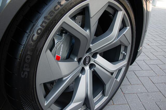 Audi RSQ8 4.0 TFSI 600PK | ACC | Keramische | BTW | B&O+ | 360 Cam | Carbon | Lane & Side Assist | Pano | 23" | Black Pack | Massage + Ventilatie | RS Dynamic + | Ventilatie | Apple & Android Carplay | Achterasbesturing | Softclose | Alcantara Hemel | Alarm | Leder