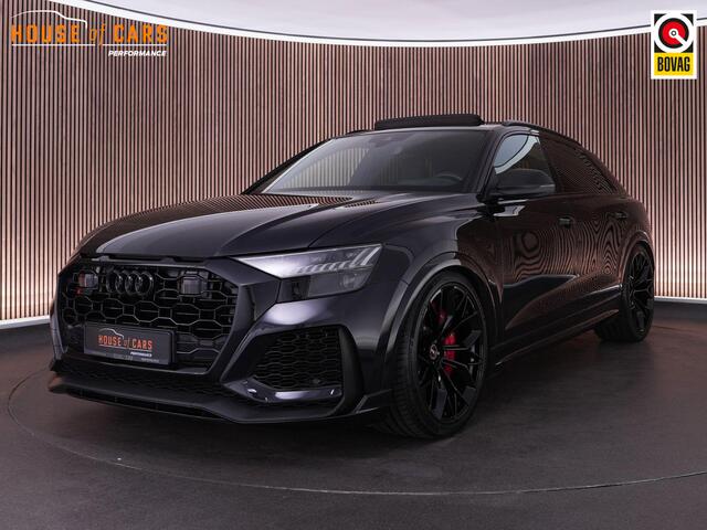 Audi RSQ8 quattro 4.0 600pk TFSI |23" custom|Dynamic plus|keramisch|achteras besturing|pano|massage|HUD|B&O|memory|carbon interieur|blind spot|Apple Carplay|parkeer camera|elek. trekhaak|