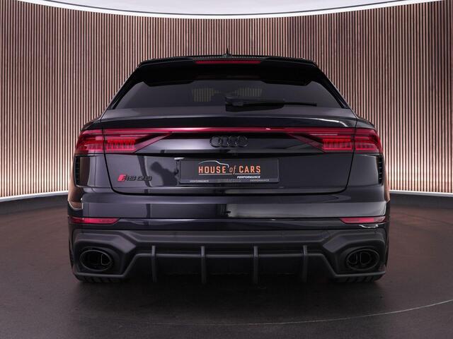 Audi RSQ8 quattro 4.0 600pk TFSI |23" custom|Dynamic plus|keramisch|achteras besturing|pano|massage|HUD|B&O|memory|carbon interieur|blind spot|Apple Carplay|parkeer camera|elek. trekhaak|
