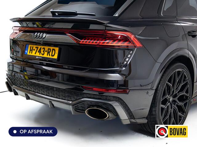 Audi RSQ8 RSQ8 4.0 V8 Urban Dynamic 800 PK / 1000 Nm Quattro | Keramisch | 24" Vossen | Akrapovic Titanium compleet | Panoramadak, Standkachel, Softclose, Stoelverw. & Ventilatie, Elec. trekhaak, B&O, 4 WST