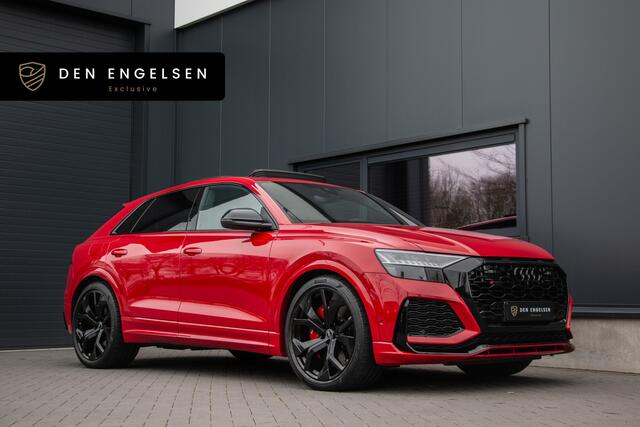 Audi RSQ8 4.0 TFSI 600PK | Keramische | Nachtzicht | B&O+ | 360 Cam | Lane & Side Assist | Pano | 23" | E.TH 3500kg | Achterasbesturing | Keyless | Head Up | Lederpack | Black Pack | Massage + Ventilatie | RS Dynamic + | Ventilatie | Apple & Android Carplay | Alcan