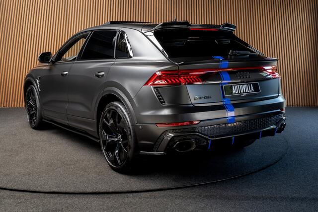 Audi RSQ8 4.0 TFSI B&O Ceramic HUD Massage Carbon Softclose Nachtzicht ACC Keyless 360 Camera Stoelventilatie Elektr. achterklep Memory seats Elektr. trekhaak Navi Niveauregeling PDC Stoelverwarming LM velgen