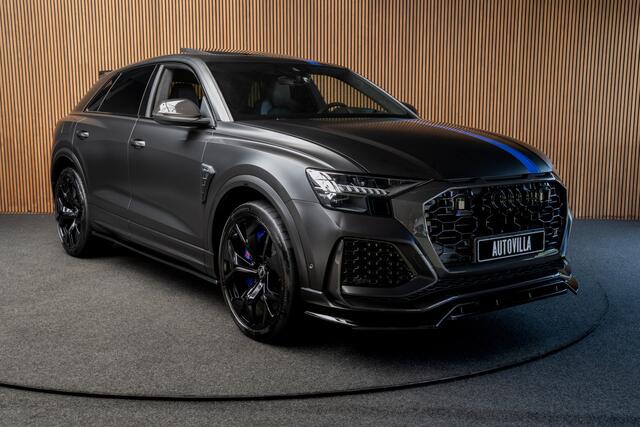 Audi RSQ8 4.0 TFSI B&O Ceramic HUD Massage Carbon Softclose Nachtzicht ACC Keyless 360 Camera Stoelventilatie Elektr. achterklep Memory seats Elektr. trekhaak Navi Niveauregeling PDC Stoelverwarming LM velgen