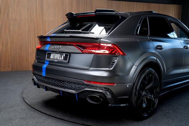 Audi RSQ8 4.0 TFSI B&O Ceramic HUD Massage Carbon Softclose Nachtzicht ACC Keyless 360 Camera Stoelventilatie Elektr. achterklep Memory seats Elektr. trekhaak Navi Niveauregeling PDC Stoelverwarming LM velgen