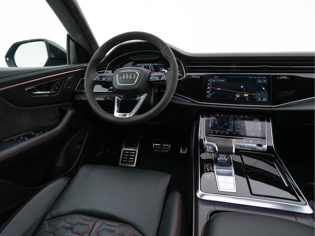 Audi RSQ8 4.0 TFSI Quattro * PANO | MILLTEK-EXHAUST | CERAMIC-BRAKES | CARBON-PACK | LEATHER | MEMORY-PACK | 4-WHEEL-STEERING | AIRSUSPENSION | BANG&OLUFSEN | ADAPTIVE-CRUISE | BLINDSPOT | TOPVIEW | SOFTCLOSE | ....