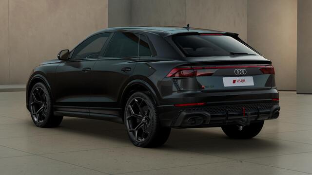 Audi RSQ8 4.0 TFSI 640PK quattro Performance | Panoramdak | Carbon-Pack | Nachtzicht | Keramisch | Servo | Head-Up | Standkachel | 23-Inch | Alcantara-Hemel | B&O-Advanced | Ventilatie-Massage | Trekhaak | 305km/h |