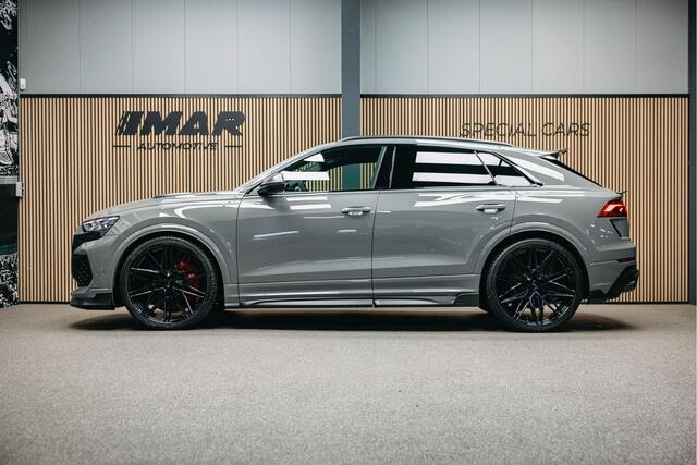 Audi RSQ8 Performance 4.0 TFSI RSQ8 quattro Performance Face-lift Audi RSQ8 performance Urban Akarapovic Vossen 24 inch Full options Carbon, Nardo. Inmiddels mat PPF toegepast