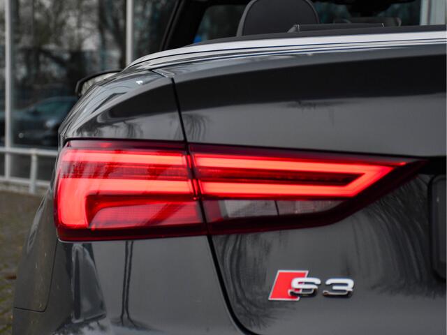 Audi S3 Cabriolet 2.0 TFSI 310PK quattro Pro Line Plus LED-Matrix El.Zetels Nekverw. ACC Lane Ass Blind Spot VOL!!!