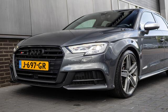 Audi S3 SPORTBACK 2.0 TFSI 310 pk S3 Quattro Pro Line Plus S-Line /Facelift/ Pano-Dak/ Matrix-Led/ Adap.Cruise/ B&O-Sound/ Dynamic-Steering/ Sport-Stoelen/ Stoel.Verw. Park.Sens/ 19'' LMV