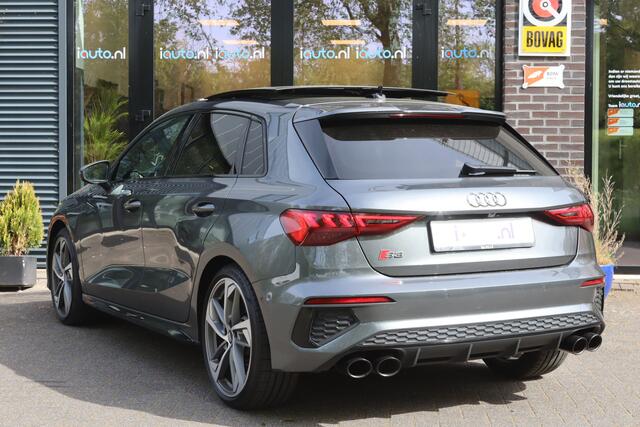 Audi S3 SPORTBACK 2.0 TFSI quattro Edition One Pano/Matrix LED/B&O/Keyless/Camera/Headup/Elek. stoelen+mem/Elek. klep/19"