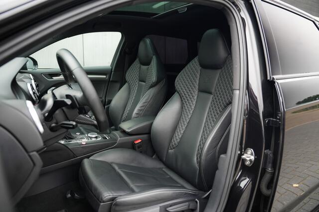 Audi S3 SPORTBACK 2.0 TFSI 370 pk ABT S3 Quattro Pro Line Plus S-Line / Pano-Dak/ Matrix-Led/ Magnetic-Ride/ B&O-Sound/ Leder/ Sport-Stoelen/ Stoel.Verw/ Camera/ 19'' LMV