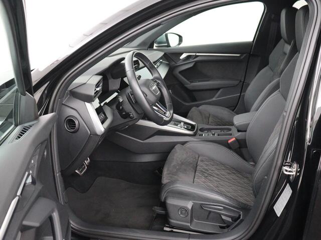 Audi S3 SPORTBACK 2.0 TFSI S3 quattro | Adaptive cruise | B&O | Bang & Olufsen | Matrix LED | Leder/Alcantara | Park Assist | Stoelverwarming | Virtual Cockpit | Carplay | Navigatie | Sportstoelen | Climate control