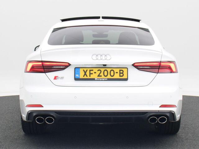 Audi S5 Sportback 3.0 TFSi 353 Pk quattro S-Line | Full LED | Panoramadak | B&O Audio | Adaptive Cruise | Trekhaak | Zwart Optiek | Privacy Glass | 102.384 Km!!