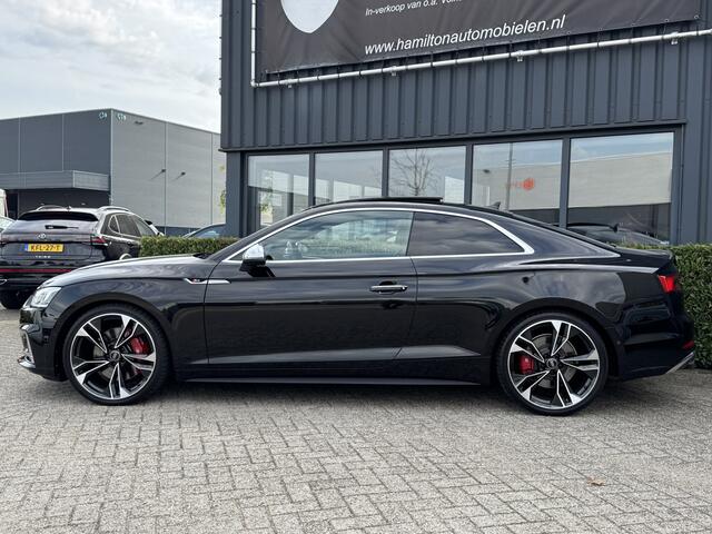 Audi S5 Coupé 3.0 V6 TFSI 354pk Quattro Aut. Pro Line Plus B&O Supersportstoelen Valcona Panoramadak 20" 113dkm!!