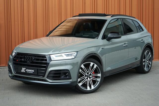 Audi SQ5 3.0 TFSI Quattro 354PK Panodak Luchtvering S Stoelen Head up ACC B&O Memory Sportdiff.