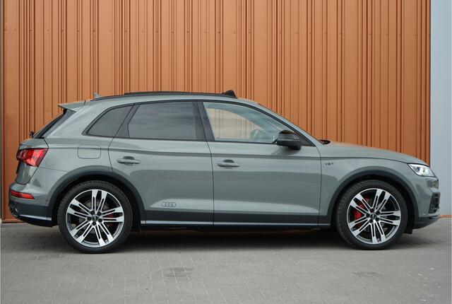 Audi SQ5 3.0 TFSI Quattro 354PK Panodak Luchtvering S Stoelen Head up ACC B&O Memory Sportdiff.