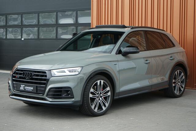 Audi SQ5 3.0 TFSI Quattro 354PK Panodak Luchtvering S Stoelen Head up ACC B&O Memory Sportdiff.
