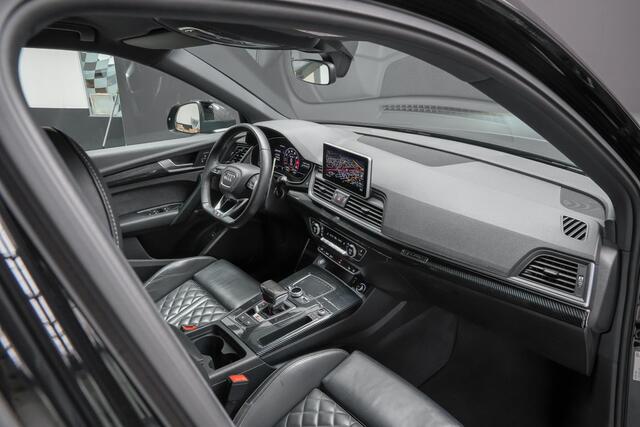 Audi SQ5 3.0 TFSI quattro Pro Line Plus |ABT widebody|ABT pakket|ABT stage 1|diamond stiching|luchtvering|elektrische stoelen|parkeercamera|stoelverwarming|Apple Carplay|