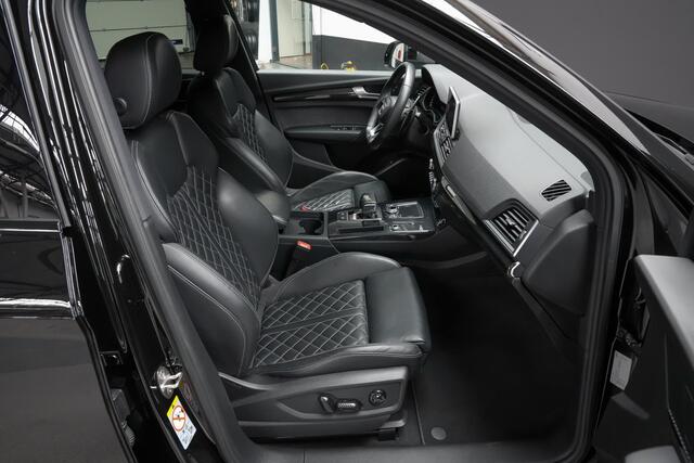 Audi SQ5 3.0 TFSI quattro Pro Line Plus |ABT widebody|ABT pakket|ABT stage 1|diamond stiching|luchtvering|elektrische stoelen|parkeercamera|stoelverwarming|Apple Carplay|