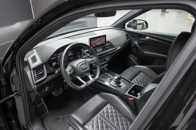Audi SQ5 3.0 TFSI quattro Pro Line Plus |ABT widebody|ABT pakket|ABT stage 1|diamond stiching|luchtvering|elektrische stoelen|parkeercamera|stoelverwarming|Apple Carplay|