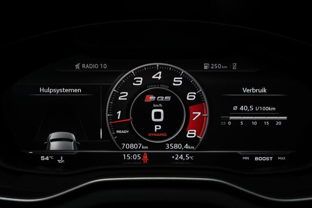 Audi SQ5 3.0 TFSI quattro Pro Line Plus |ABT widebody|ABT pakket|ABT stage 1|diamond stiching|luchtvering|elektrische stoelen|parkeercamera|stoelverwarming|Apple Carplay|