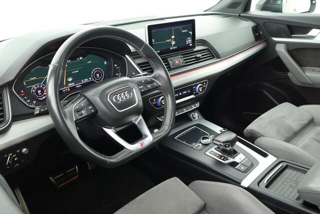 Audi SQ5 3.0 TFSI 354pk quattro ACC Trekhaak Luchtvering Camera Head-Up B&O Standkachel Stoelverwarming V+A Panoramadak