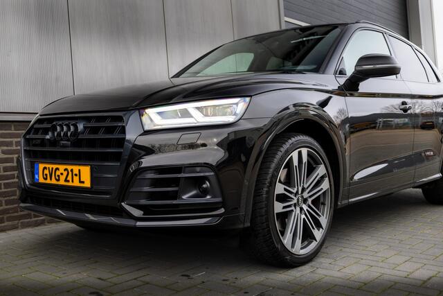 Audi SQ5 3.0 TFSI 354 pk SQ5 Quattro Pro Line Plus S-Line / Carbon/ Pano-Dak/ Keyless/ Head-Up/ Camera/ Adap.Cruise/ B&O-Sound/ Stand-Kachel/ Sport-Stoelen/ Stoel.Verw/ 21'' LMV