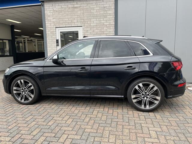 Audi SQ5 3.0 TFSI quattro Pro Line Plus / AUTOMAAT/ 354 PK/ PANO/ NAPPA LEER/ TREKHAAK/ CAMERA/ SMARTPHONE INTERFACE/ STOELVERWARM./ ELEK.STOELEN/ CRUISE/ DODEHOEK/ KEYLESS/ ELEK.ACHTERKLEP/ NAVI/ DAB/ 21'" LMV – foto 2