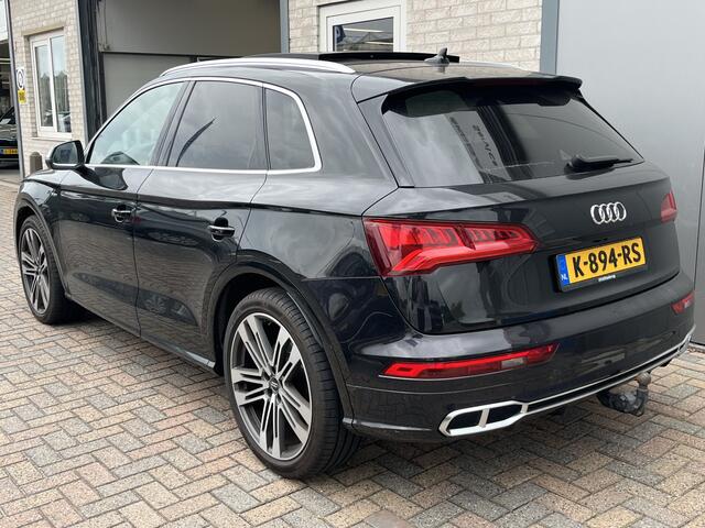 Audi SQ5 3.0 TFSI quattro Pro Line Plus / AUTOMAAT/ 354 PK/ PANO/ NAPPA LEER/ TREKHAAK/ CAMERA/ SMARTPHONE INTERFACE/ STOELVERWARM./ ELEK.STOELEN/ CRUISE/ DODEHOEK/ KEYLESS/ ELEK.ACHTERKLEP/ NAVI/ DAB/ 21'" LMV – foto 5