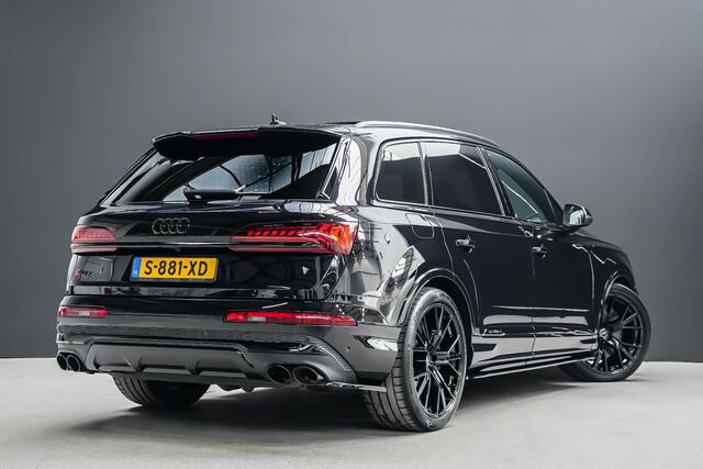 Audi SQ7 4.0 507pk TFSI quattro |keramisch|panoramadak|luchtvering|meesturende achteras|B&O|digital cockpit|HUD|Apple Carplay|camera|blindspot|22"|