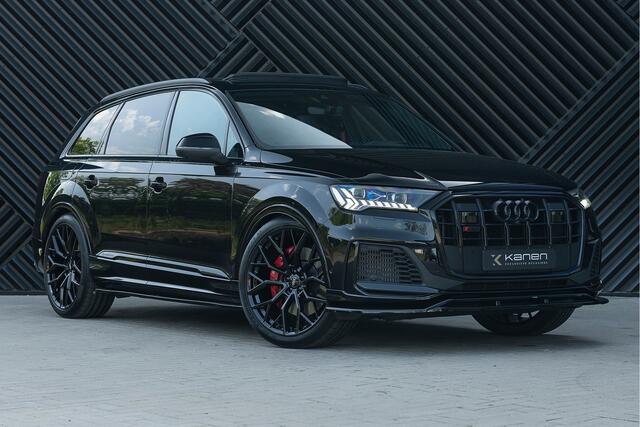 Audi SQ7 4.0 TFSI SQ7 quattro 7p Fabrieksgarantie ACC Matrix Pano 4wielbest. Massage 360 Softcl. HeadUp Memory Trekhaak