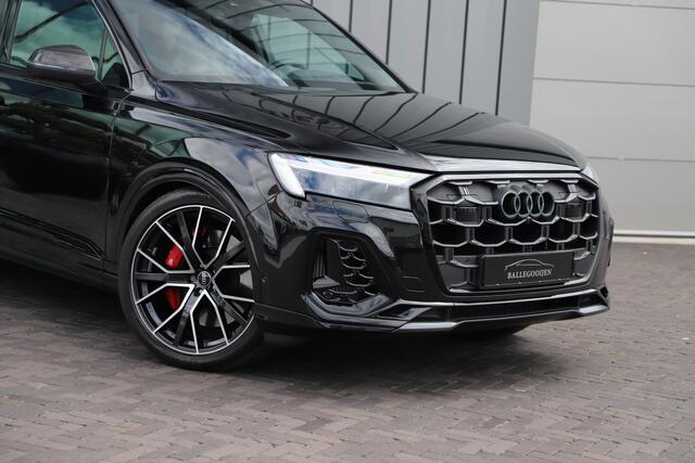 Audi SQ7 4.0 TFSI 507PK Quattro | 507PK | Achterasbesturing | Luchtvering | 7Pers | Massage | Head-up | Keyles-go | Carbon | Sfeerverlichting | B&O | ACC | Stuurwielverw. | 2024.