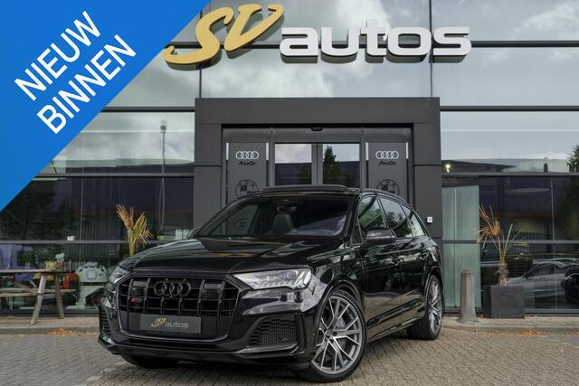 Audi SQ7 4.0 TDI V8 435pk Facelift Panoramadak Keramisch *BTW* Massage Laser Trekhaak NP. ¤214.000,-!!! Carbon 22" LMV
