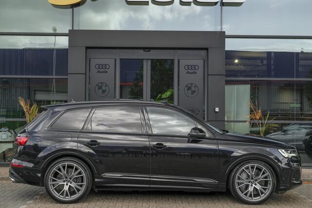 Audi SQ7 4.0 TDI V8 435pk Facelift Panoramadak Keramisch *BTW* Massage Laser Trekhaak NP. ¤214.000,-!!! Carbon 22" LMV