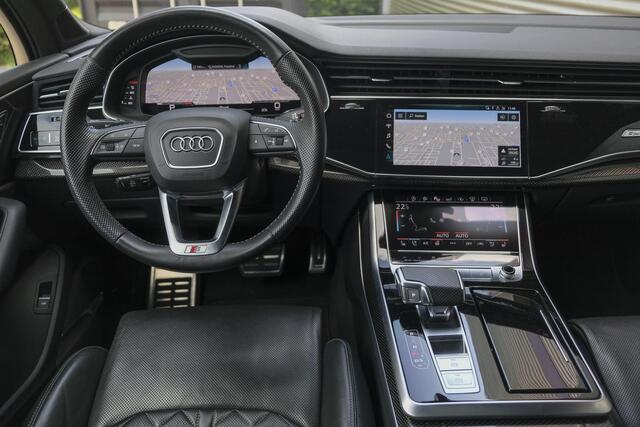 Audi SQ7 4.0 TDI V8 435pk Facelift Panoramadak Keramisch *BTW* Massage Laser Trekhaak NP. ¤214.000,-!!! Carbon 22" LMV