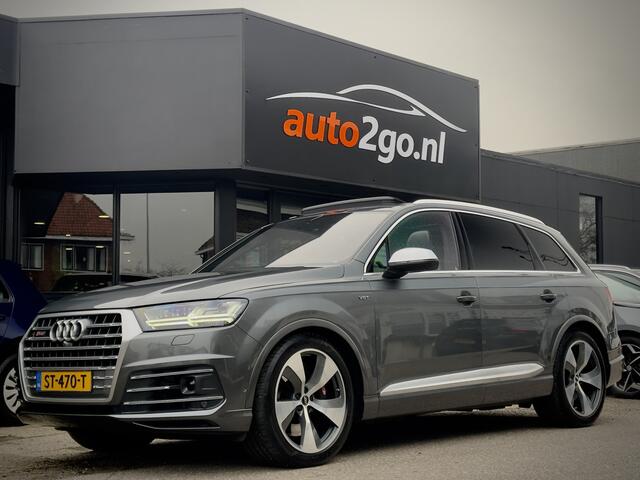 Audi SQ7 4.0 TDI AUT8 QUATTRO V8T 436PK 7PRS PANODAK DESIGNO-LEDER B&O SOUNDSYSTEEM NAVI CAMERA DIGI-DASH LED LMV-21INCHE PDC ALLE OPTIES!